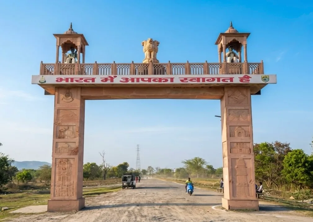 India Nepal Border - Himanshu Rastogi